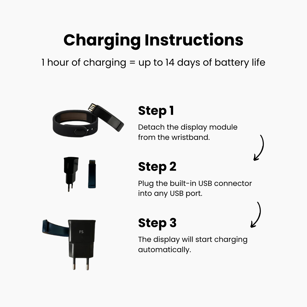 Silent Wake-Up Wristband