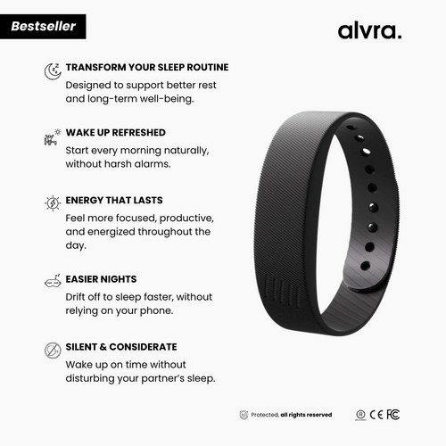 Silent Wake-Up Wristband