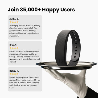 Silent Wake-Up Wristband