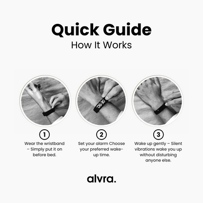 Silent Wake-Up Wristband