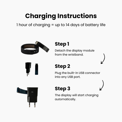 Silent Wake-Up Wristband